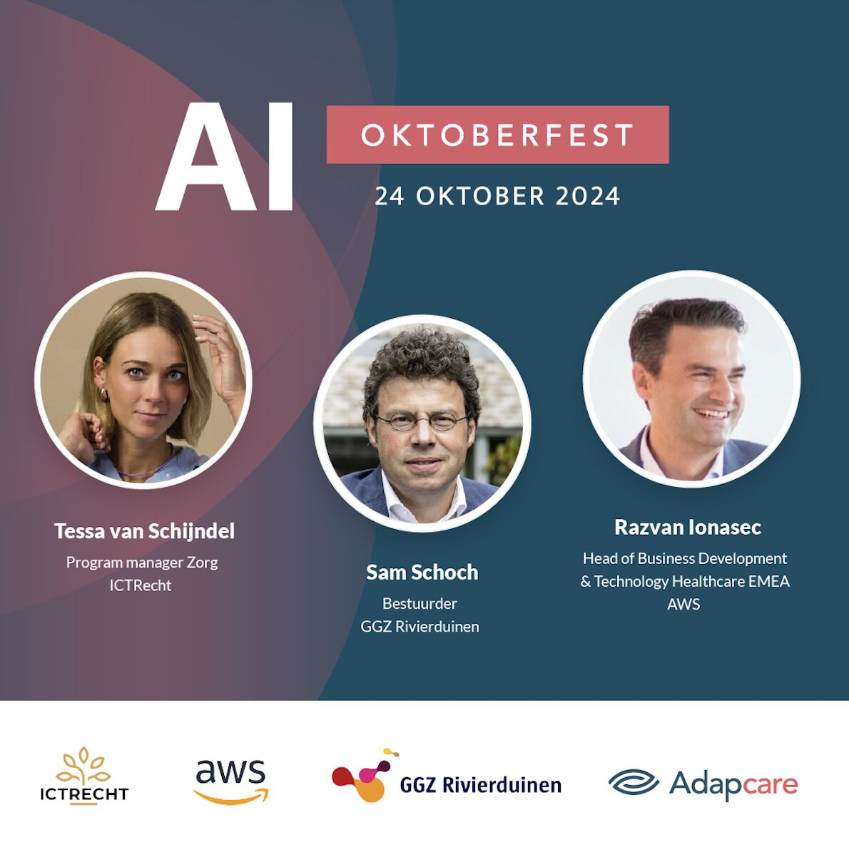 AI Oktoberfest The Future of Care with Artificial Intelligence - Amsterdam - Oct 24th, 2024